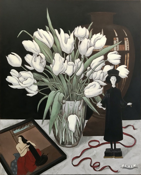 still life with tulips 2020 30x24 acrylic on canvas.jpg